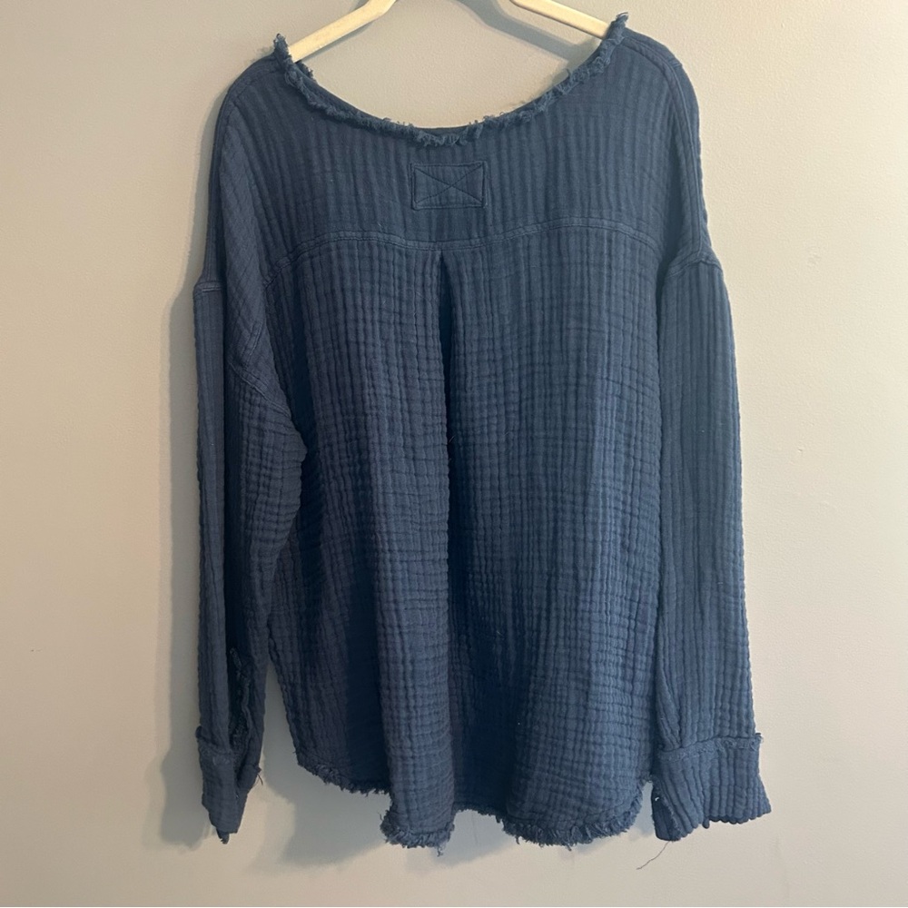 Free People ✨  We the Free Easy Sunday Pullover Shirt - Picture 9 of 11